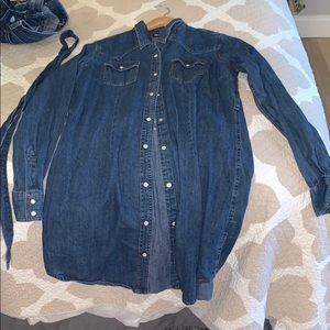 ADORABLE DENIM DRESS